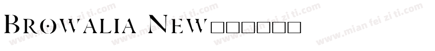 Browalia New字体转换